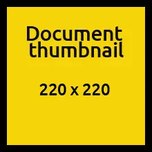 Document Media Type - Thumbnail