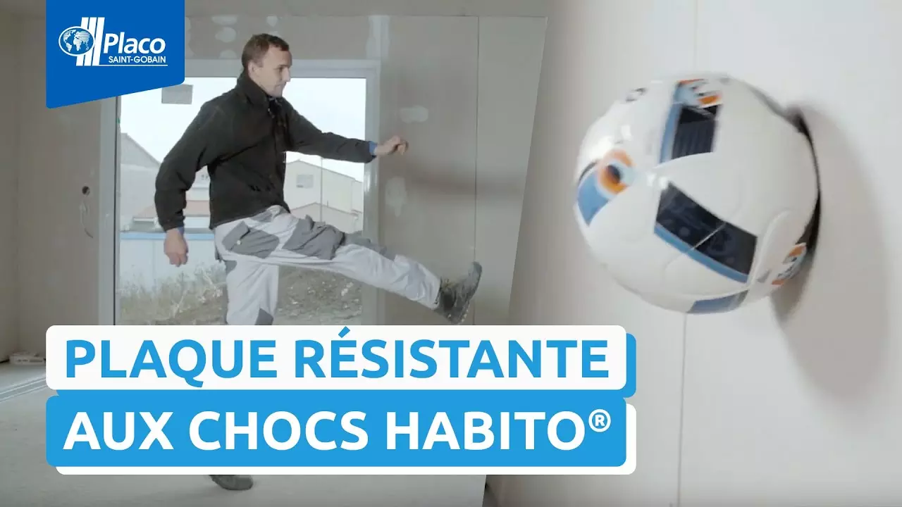 On teste la plaque de plâtre la plus résistante aux chocs : Habito® thumbnail